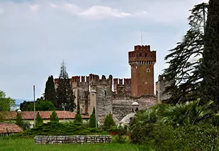 Burg von Lazise am Gardasee