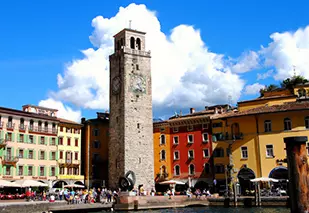 Der Torre Apponale in Riva del Garda