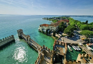 Radfahren zwischen Sirmione, Desenzano und lazise