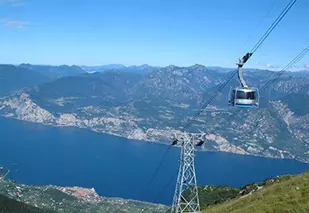 Seilbahn Malcesine Monte Baldo sommer