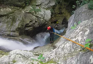 Canyoning am Gardasee