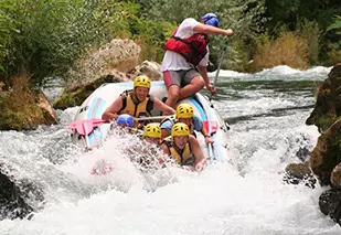 Canyoning, Kanusport, Kanadier, Kajak und Rafting