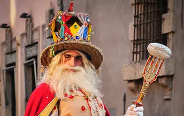 Papà del gnoco Verona bacanal del gnoco
